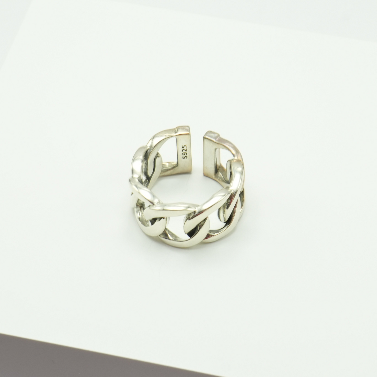 Bold Cuban Links Ring