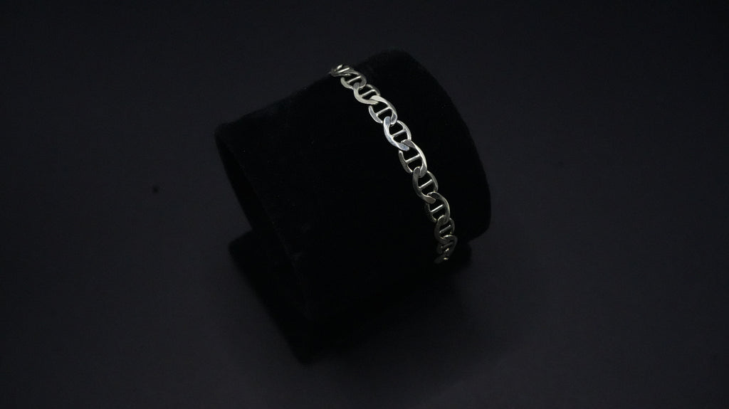 Flat Disc Links Bracelet