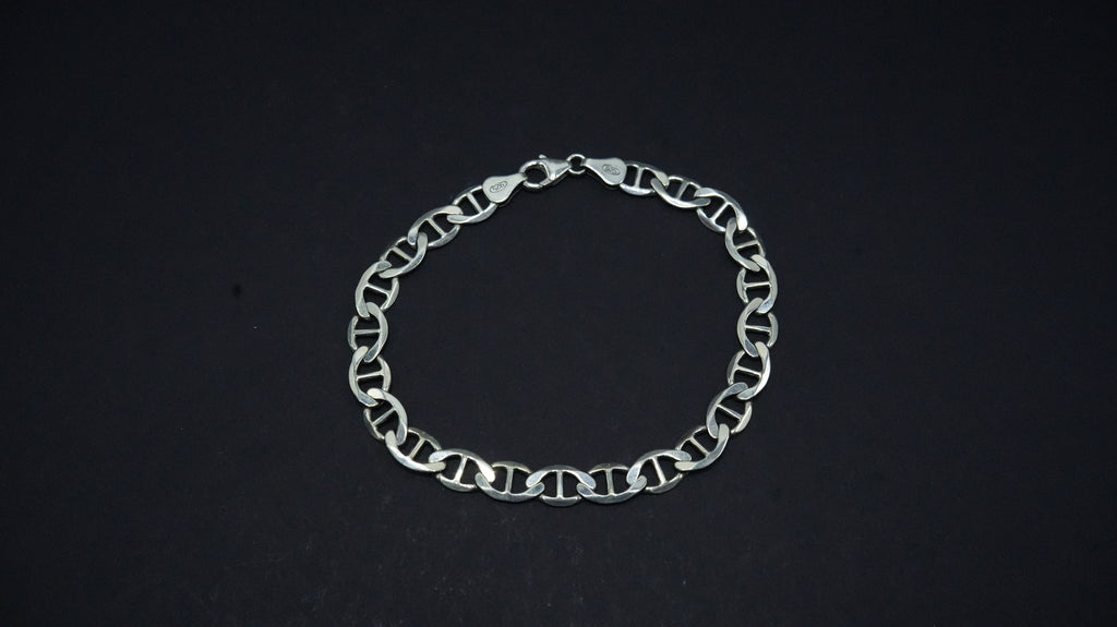 Flat Disc Links Bracelet