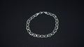 Flat Disc Links Bracelet