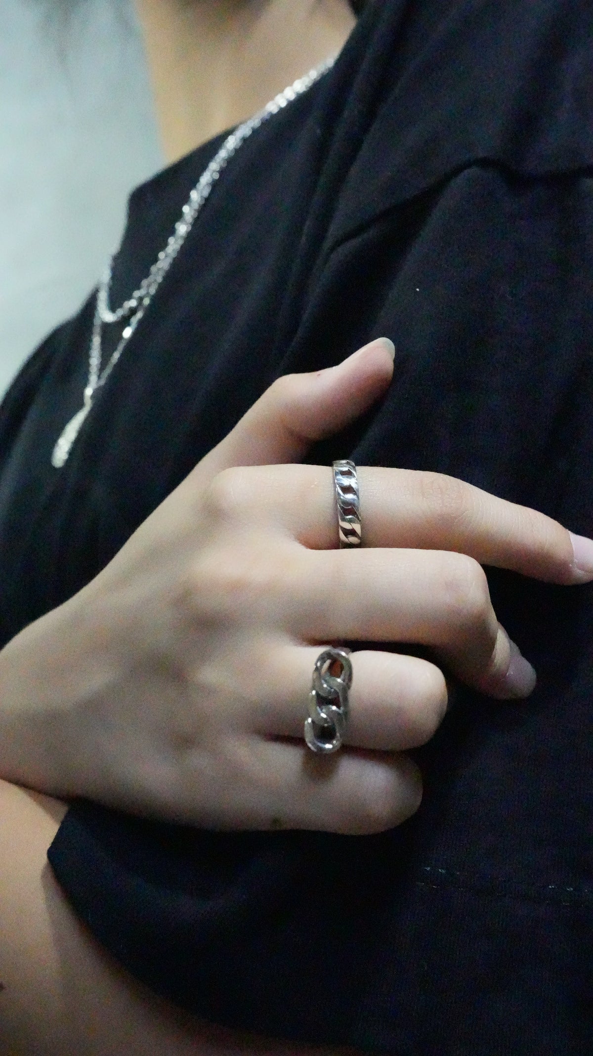 3 Cuban Links Ring