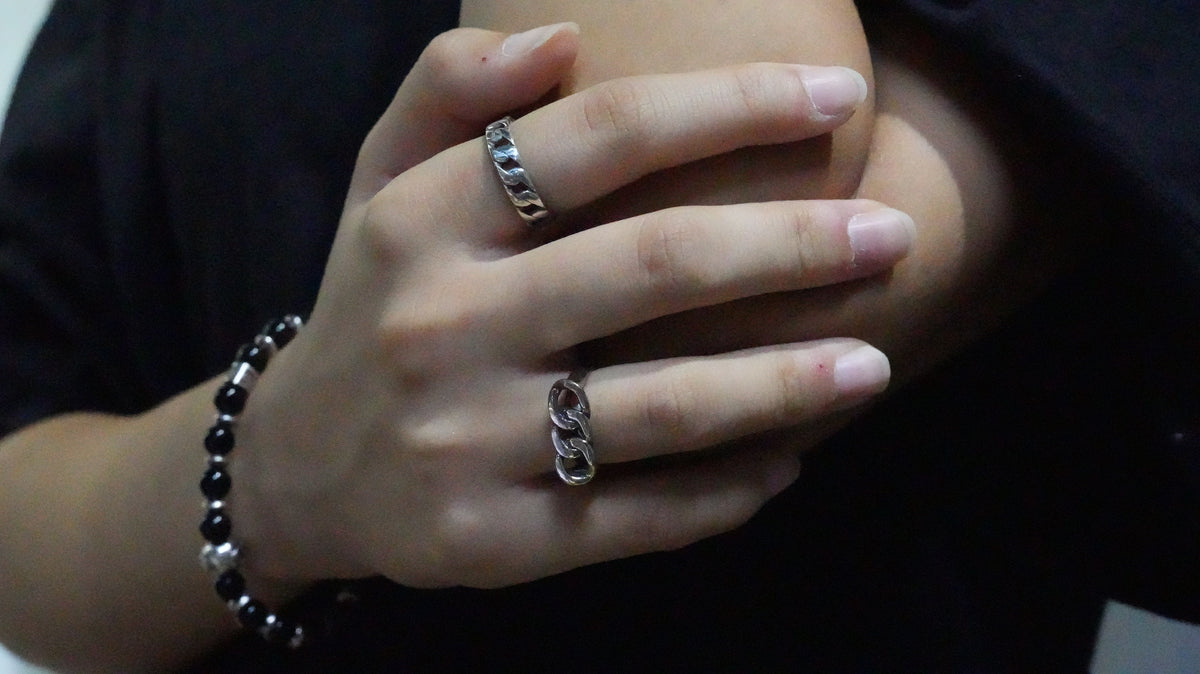 3 Cuban Links Ring